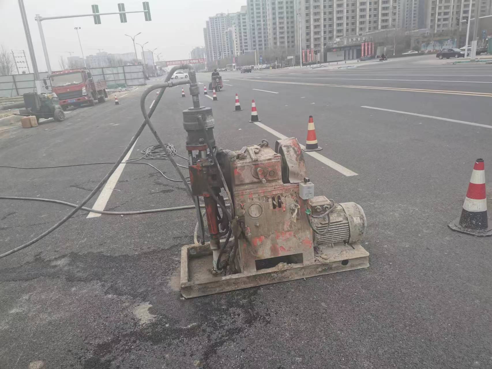 桐梓路基注浆