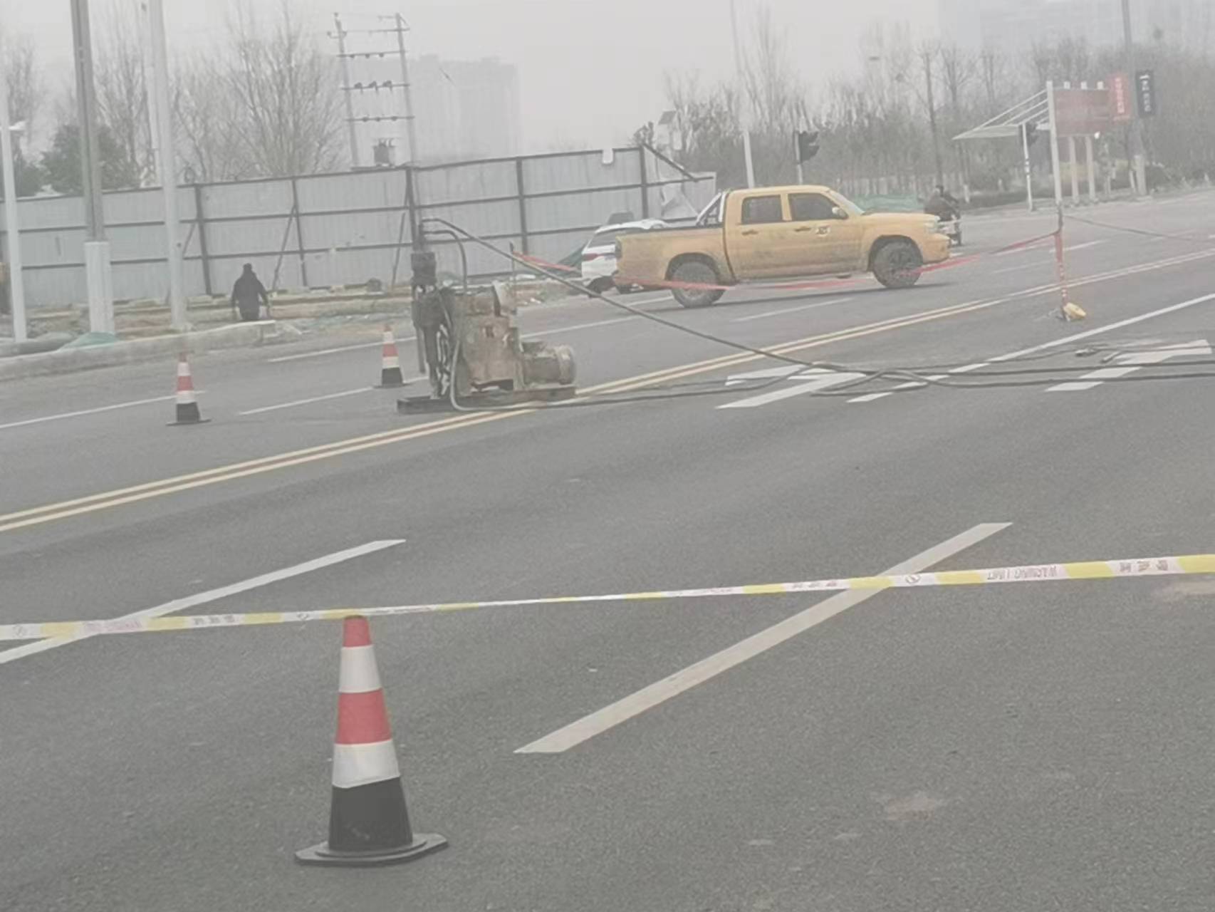 桐梓马路注浆